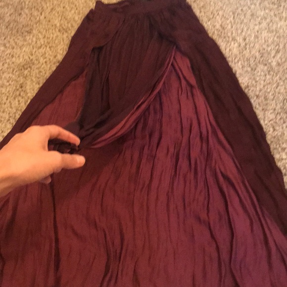 Silklike maxi skirt - Picture 3 of 4